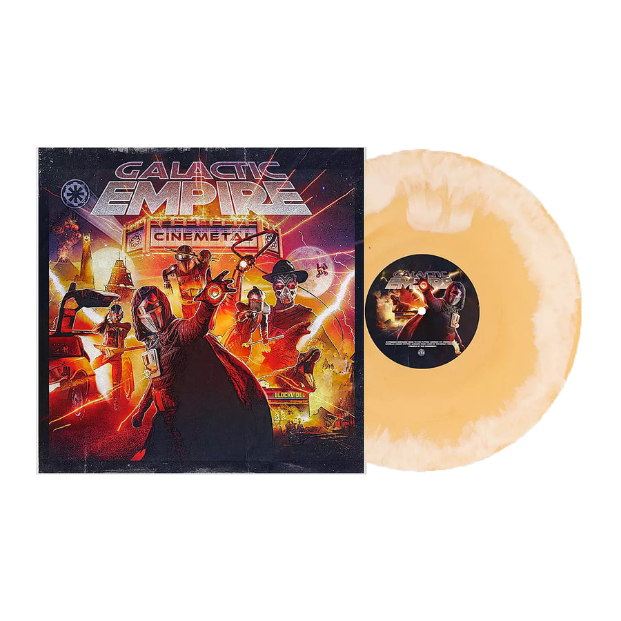 Galactic Empire - Cinemetal Exclusive Beer & White Color Vinyl LP