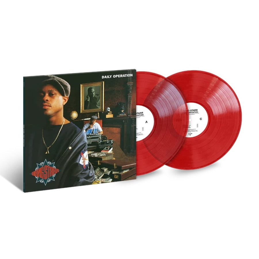 Gang Starr - Daily Operation Exclusive Limited Translucent Red Color Vinyl 2x LP