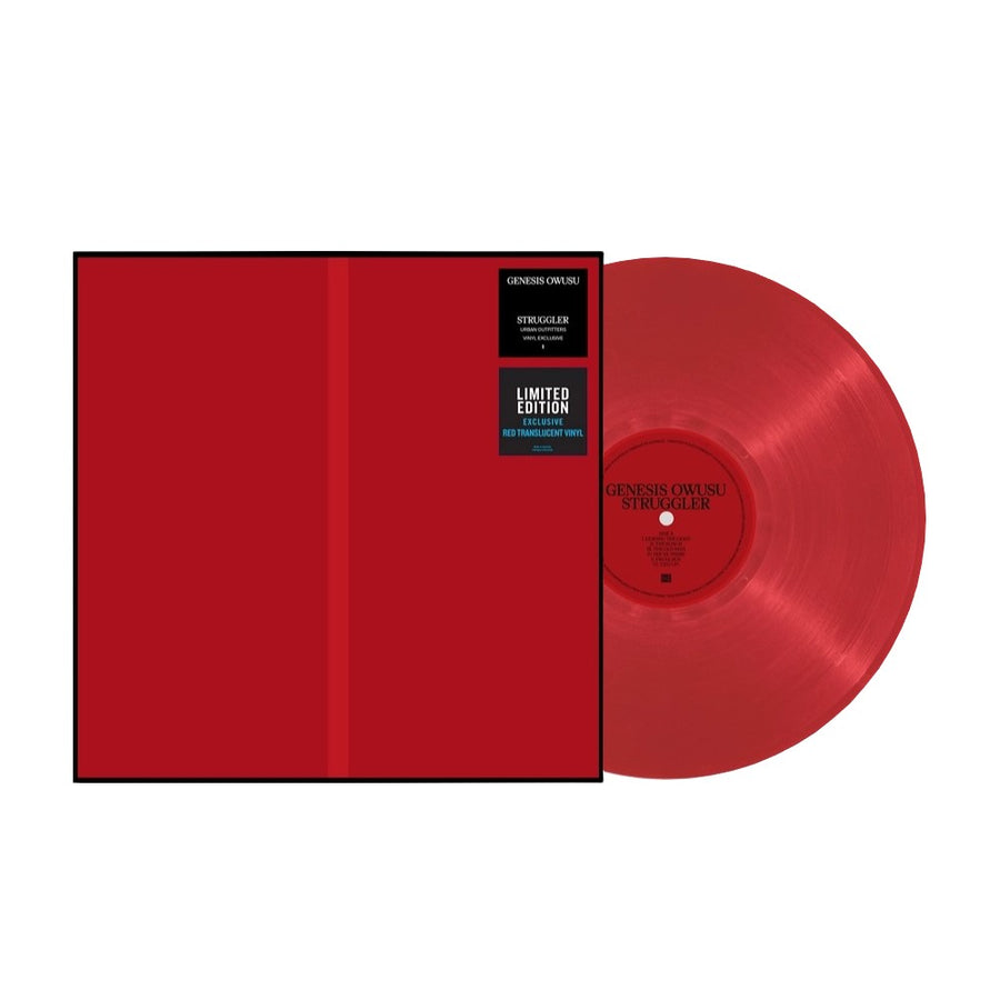 Genesis Owusu - Struggler Exclusive Translucent Red Color Vinyl LP Limited Edition #500 Copies