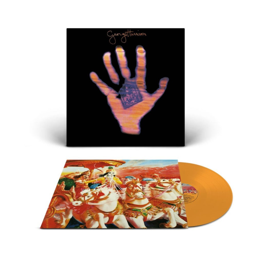 George Harrison - Living in the Material World 50th Anniversary Exclusive Limited Orange Color Vinyl LP