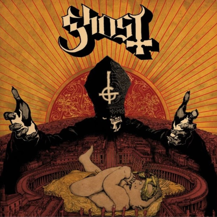 Ghost - Infestissumam X 10th Anniversary Exclusive Limited Red/Tangerine Split Color Vinyl LP