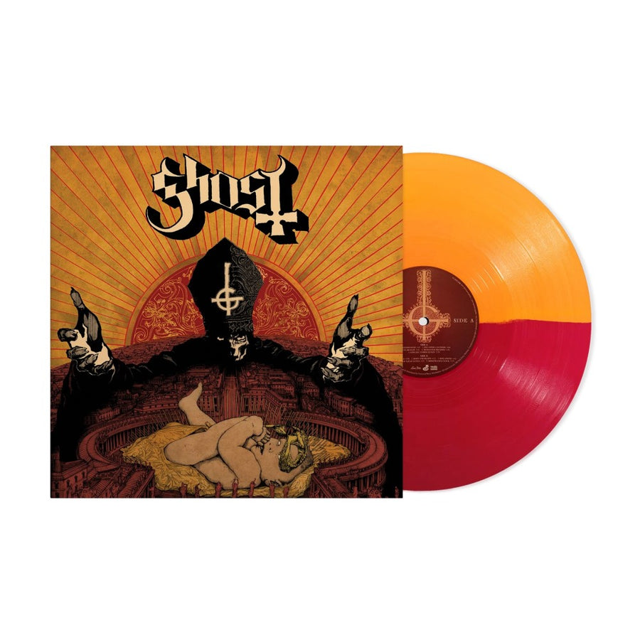 Ghost - Infestissumam X 10th Anniversary Exclusive Limited Red/Tangerine Split Color Vinyl LP