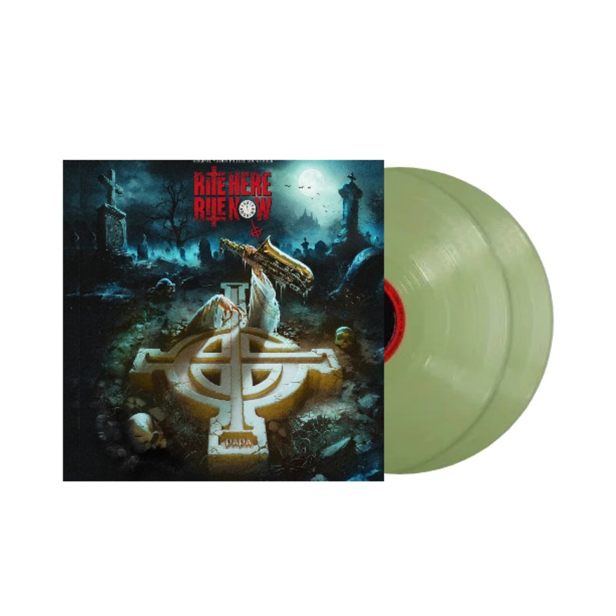 Ghost - Rite Here Rite Now OST Exclusive Limited Opaque Olive Green Color Vinyl 2x LP