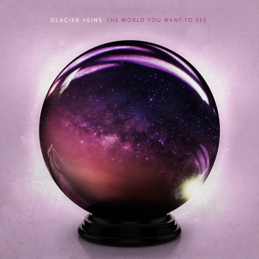 Glacier Veins - The World You Want To See Exclusive Limited Pink Color Vinyl LP