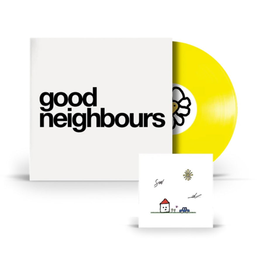 Good Neighbours EP Exclusive Limited Yellow Color Vinyl LP + Signed Art Card