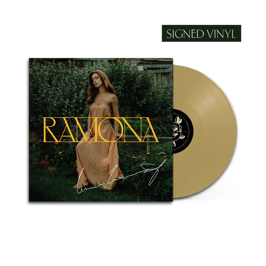 Grace Cummings - Ramona Exclusive Limited Signed Gold Color Vinyl LP