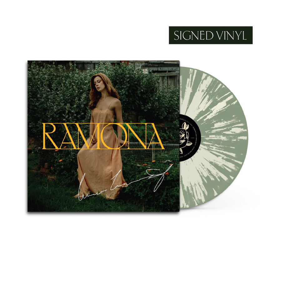 Grace Cummings - Ramona Exclusive Limited Signed Green/Cream Splatter Color Vinyl LP