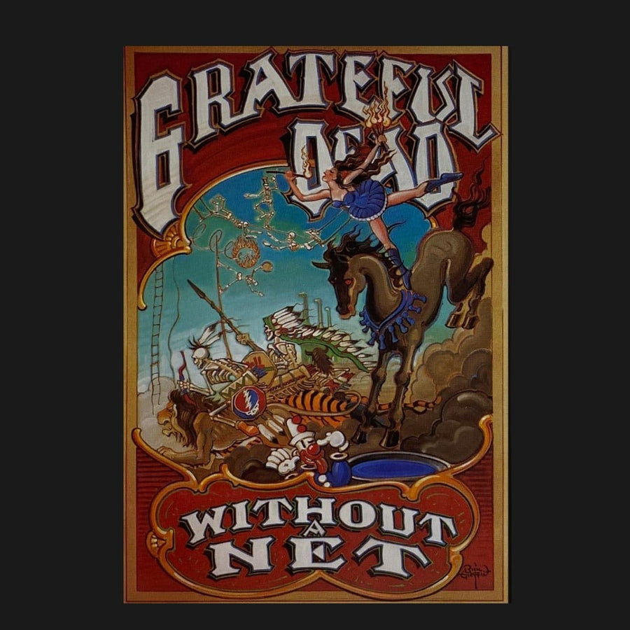 Grateful Dead - Without a Net Exclusive Limited Edition Bluejay Color Vinyl 3x LP