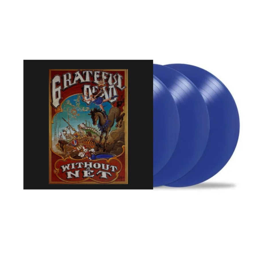 Grateful Dead - Without a Net Exclusive Limited Edition Bluejay Color Vinyl 3x LP