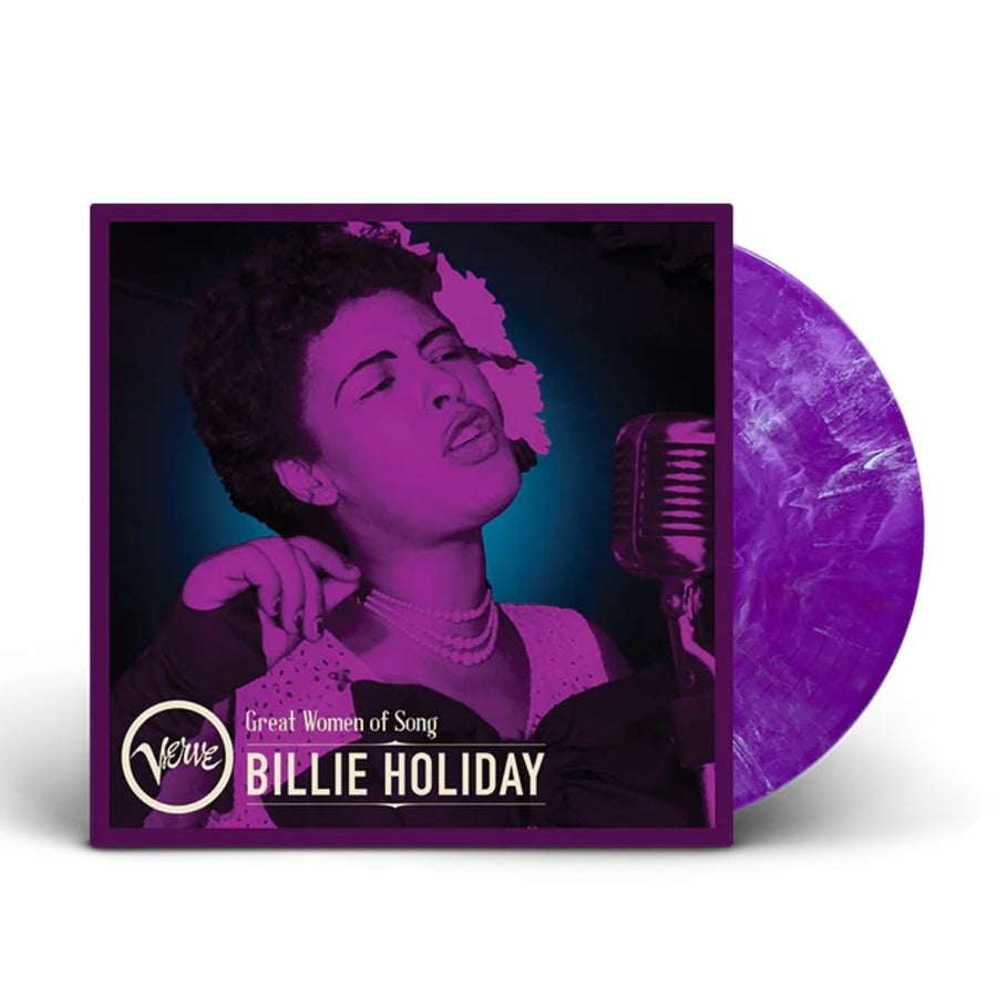 Billie Holiday - Great Women of Song Exclusive Limited Neon Violet/Black Marble Vinyl LP