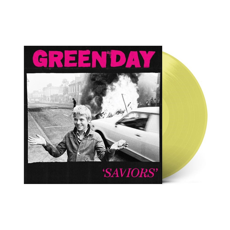 Green Day - Saviors Exclusive Limited Lemonade Color Vinyl LP