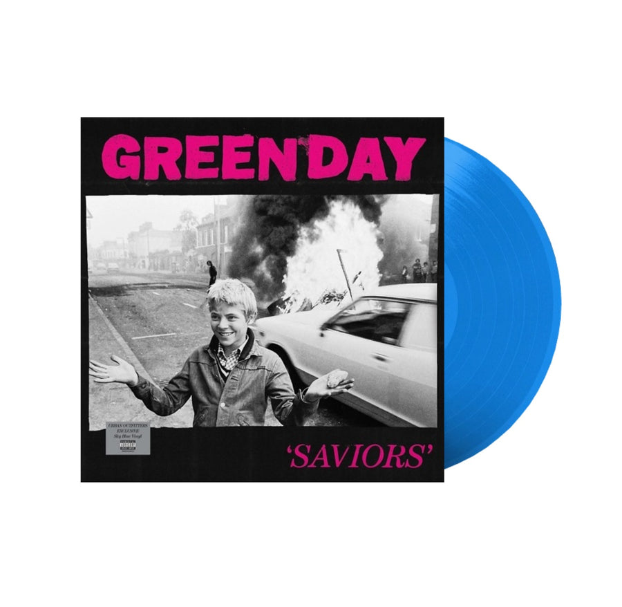 Green Day - Saviors Exclusive Limited Edition Sky Blue Color Vinyl LP
