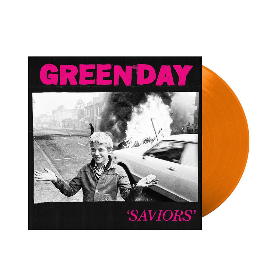 Green Day - Saviors Exclusive Limited Edition Tangerine Color Vinyl LP