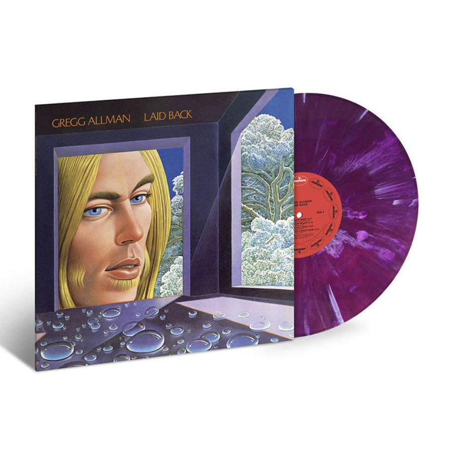 Gregg Allman - Laid Back Exclusive Limited Purple/White Marbled Color Vinyl LP
