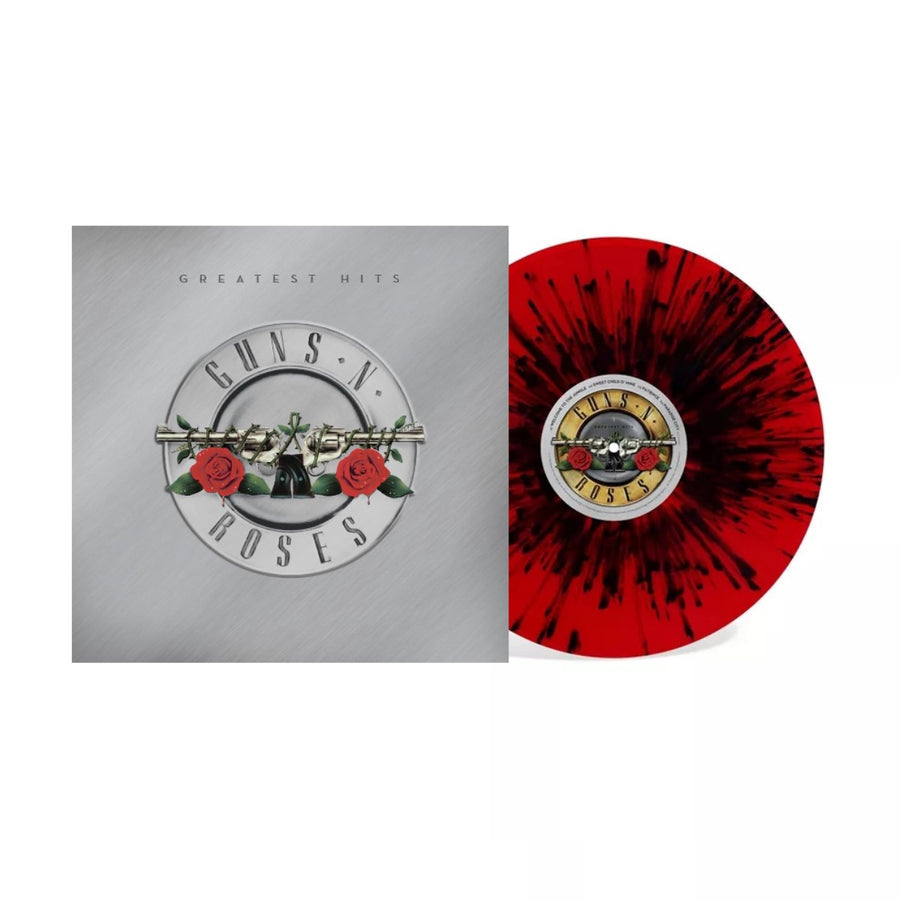 Guns N' Roses - Greatest Exclusive Limited Translucent Red/Black Splatter Color Vinyl LP