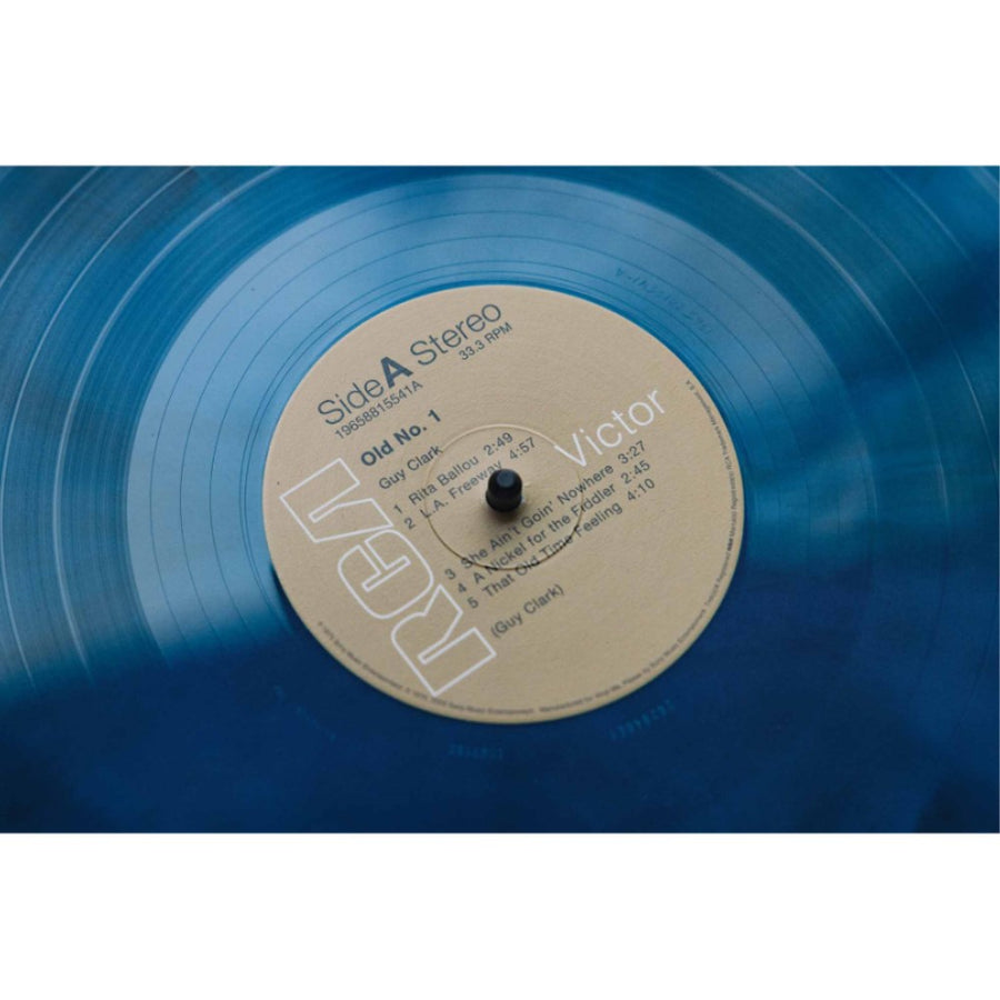 Guy Clark - Old No. 1 Exclusive Limited VMP ROTM Club Edition Black/Blue Galaxy Color Vinyl LP