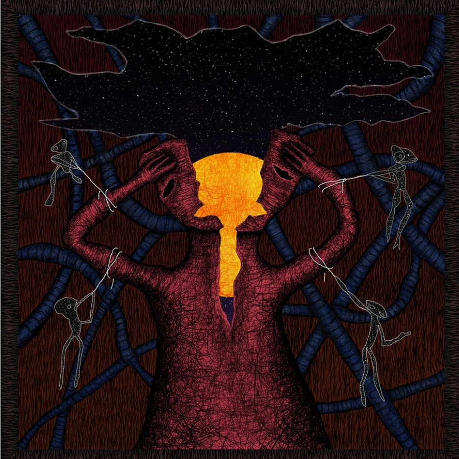 Hail The Sun - Divine Inner Tension Exclusive Opaque Red/Blue Split Color Vinyl LP Limited Edition #500 Copies