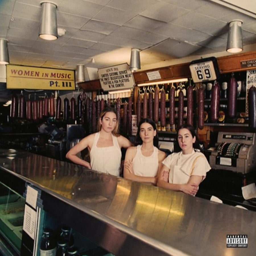 Haim - Women In Music Pt. III Exclusive Limited Yellow Color Vinyl 2x LP