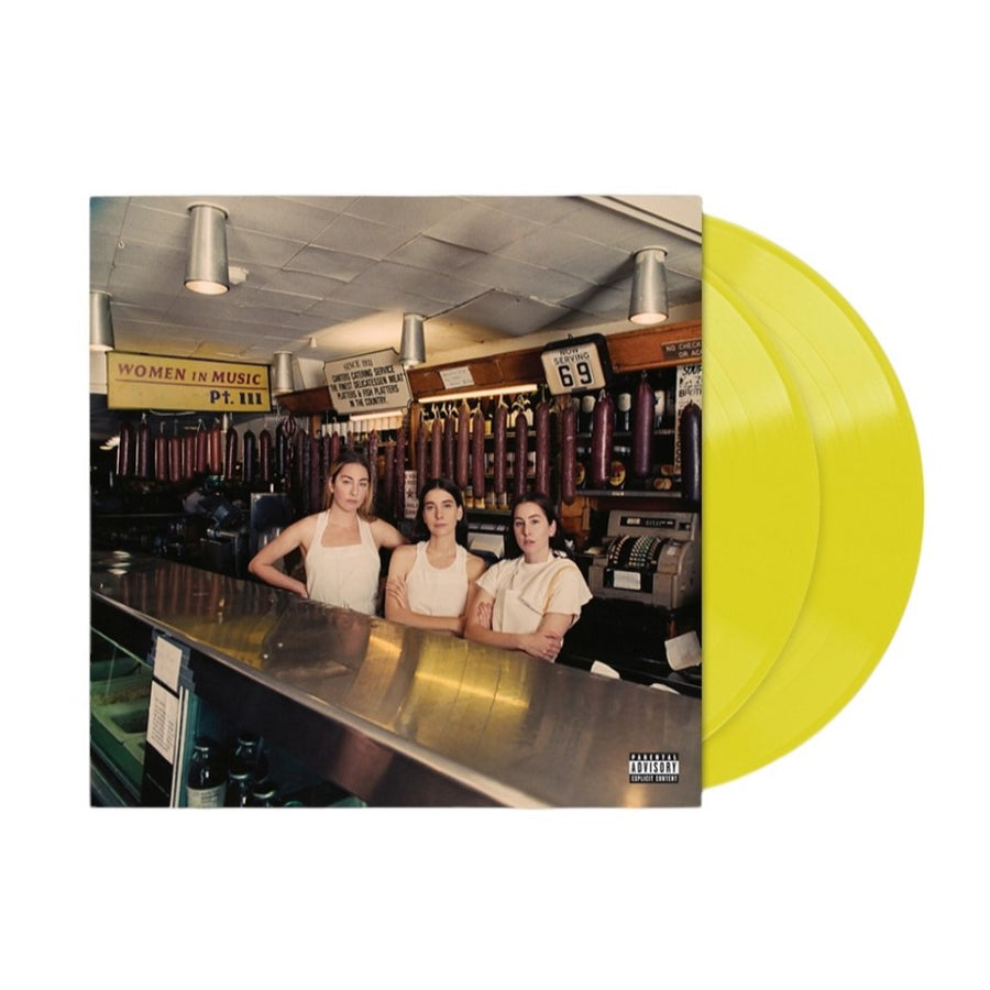 Haim - Women In Music Pt. III Exclusive Limited Yellow Color Vinyl 2x LP