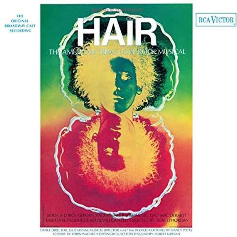 Hair: The American Tribal Love-Rock Musical Black Color Vinyl 2x LP Record