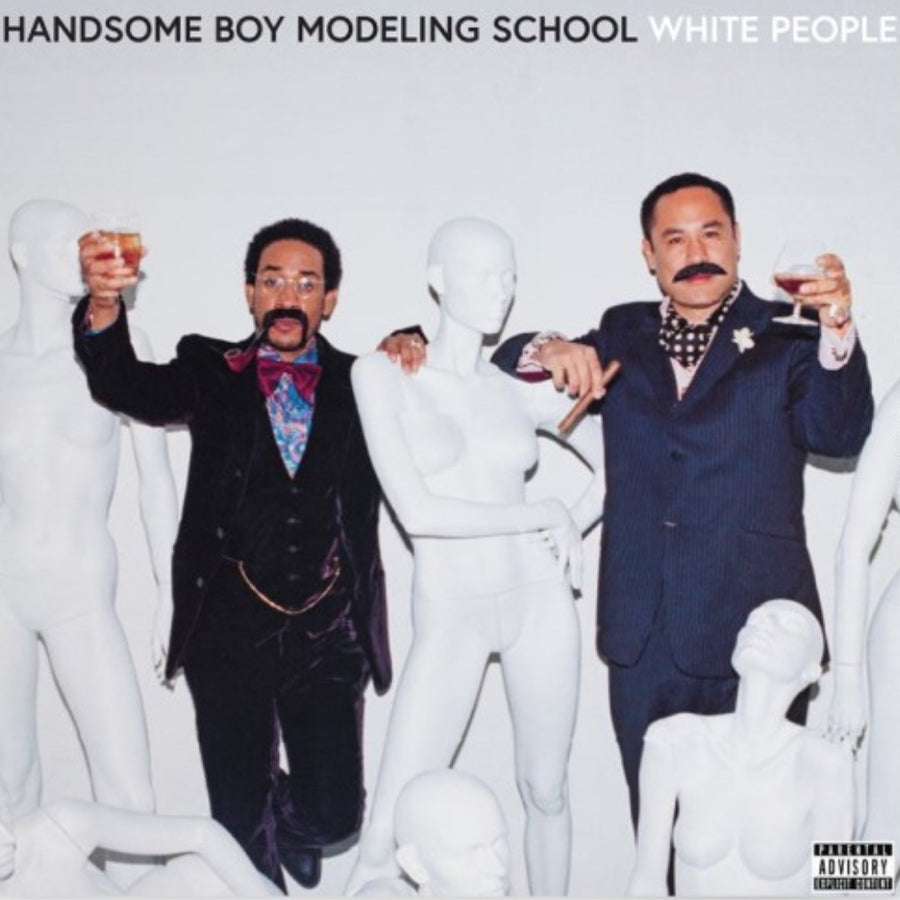 Handsome Boy Modeling School - White People Exclusive Club Edition Silver/White Galaxy Color Vinyl 2x LP