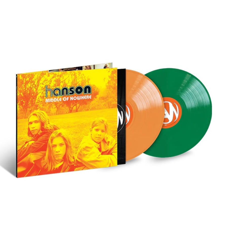 Hanson - Middle Of Nowhere Exclusive Limited Orange/Green Color Vinyl 2x LP