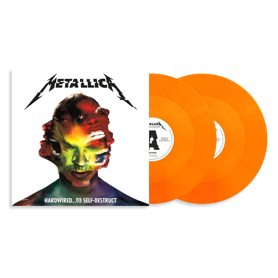 Metallica - Hardwired… To Self-Destruct Exclusive Flame Orange Vinyl 2xLP Record