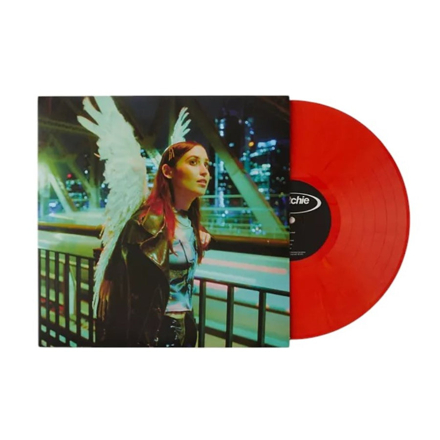 Hatchie - Giving The World Away Exclusive Limited Edition Opaque Mango Color Vinyl LP Record