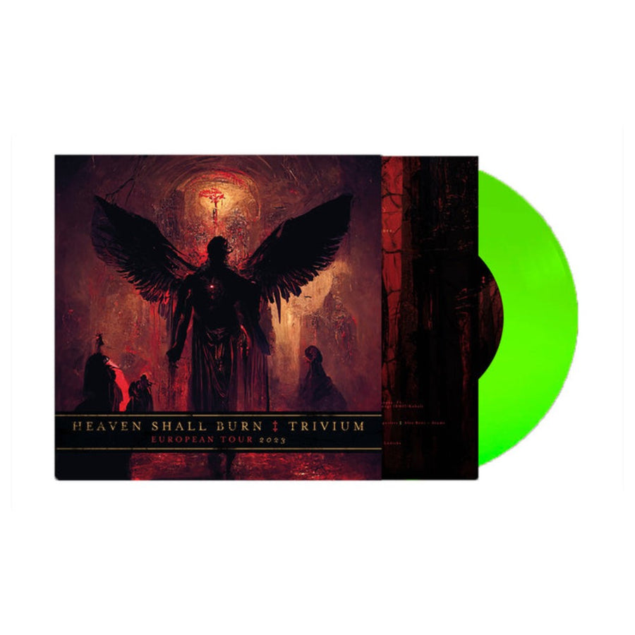 Heaven Shall Burn X Trivium - European Tour 2023 Exclusive Limited Green Color 7” Vinyl LP