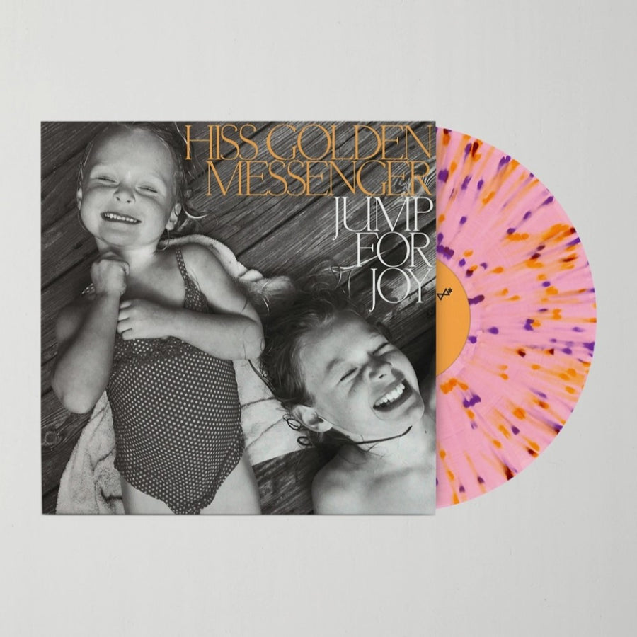 Hiss Golden Messenger - Jump For Joy Exclusive Brain Orange & Purple Splatter Color Vinyl LP Limited Edition #500 Copies