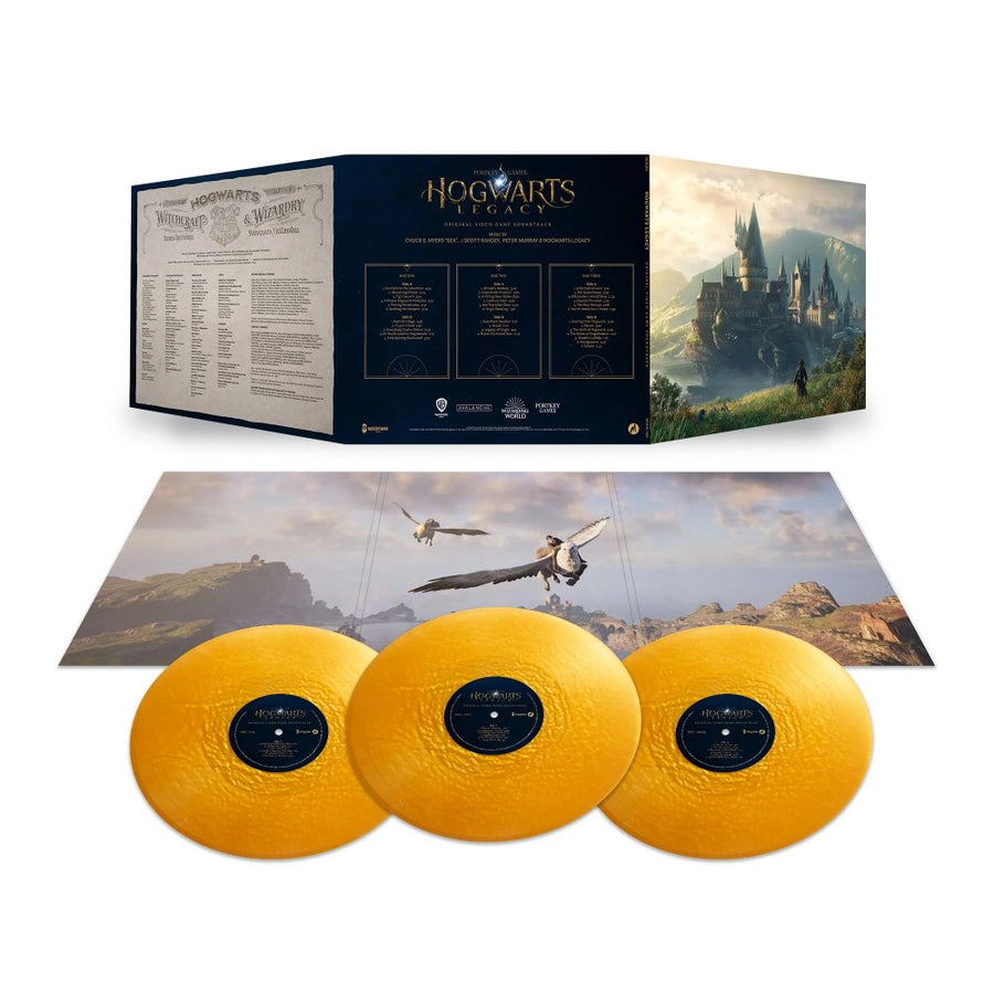 Hogwarts Legacy Original Video Game Soundtrack Exclusive Limited Gold Color Vinyl 3x LP