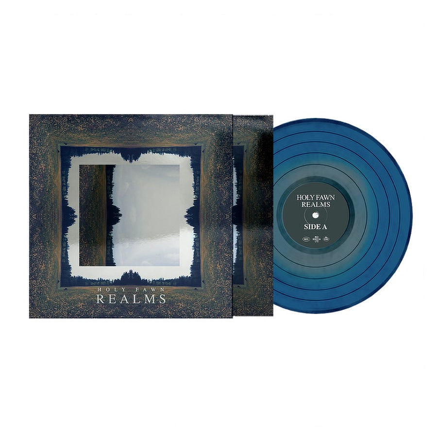 Holy Fawn - Realms Exclusive Limited Grey In Blue Color Vinyl LP
