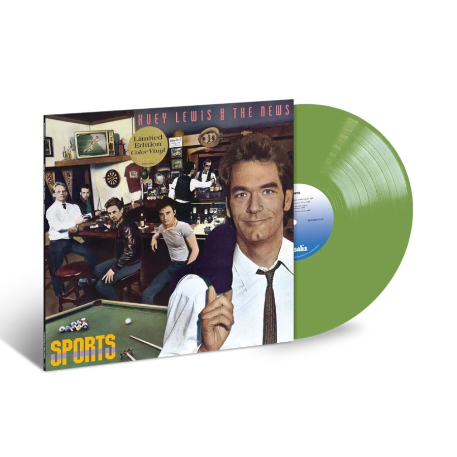 Huey Lewis & The News - Sports 40th Anniversary Exclusive Limited Olive Green Color Vinyl LP