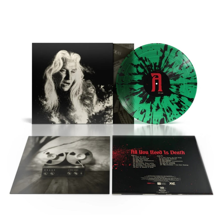 Ian Lynch - All You Need Is Death OST Exclusive Limited Translucent Green/Black Splatter Color Vinyl LP