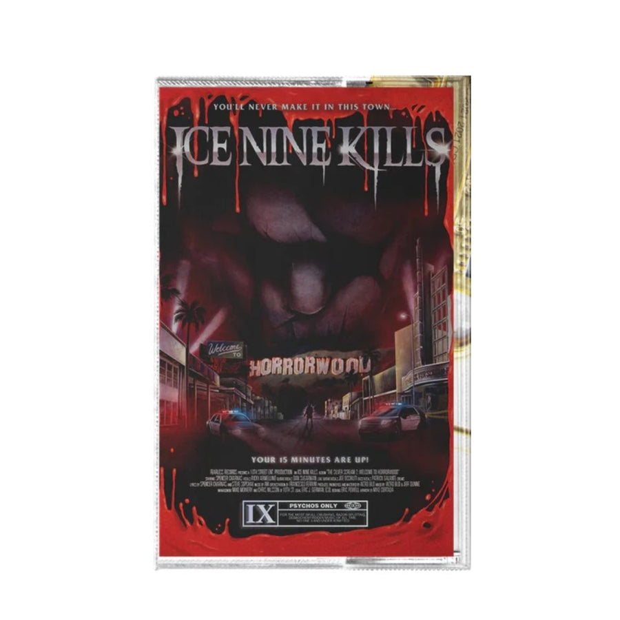 Ice Nine Kills - The Silver Scream 2 Welcome to Horrorwood Limited Bloody Raincoat Color Cassette