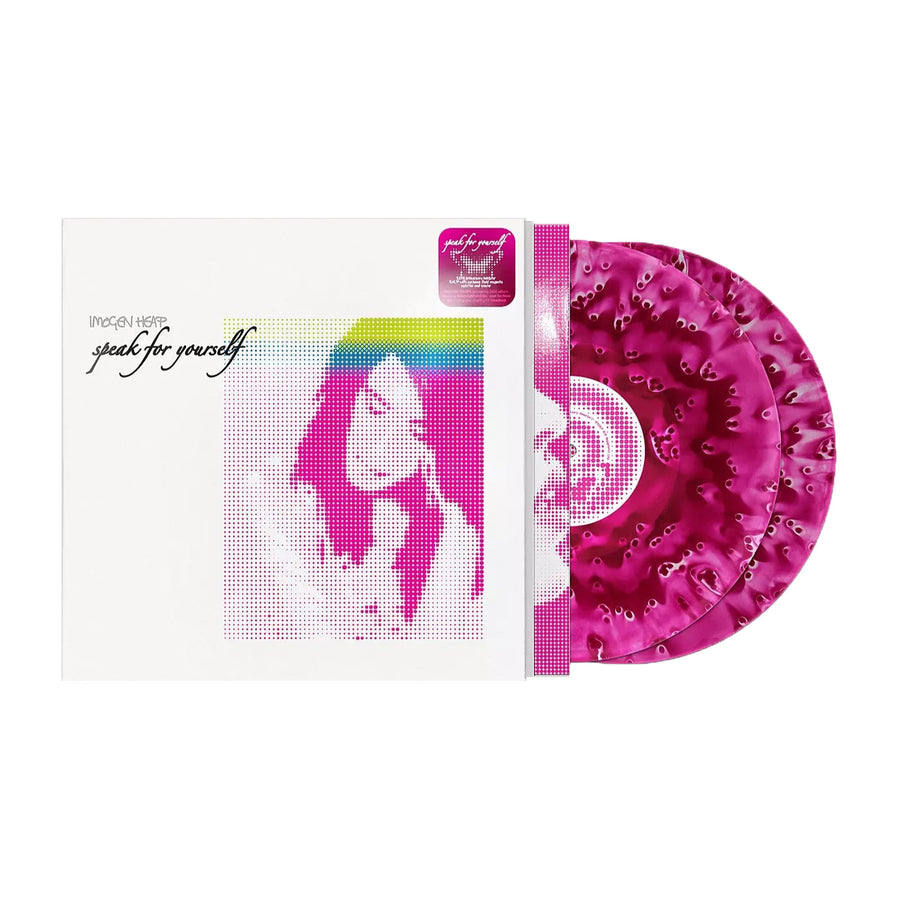 Imogen Heap - Speak For Yourself Exclusive Floral Magenta Splatter Vinyl 2LP
