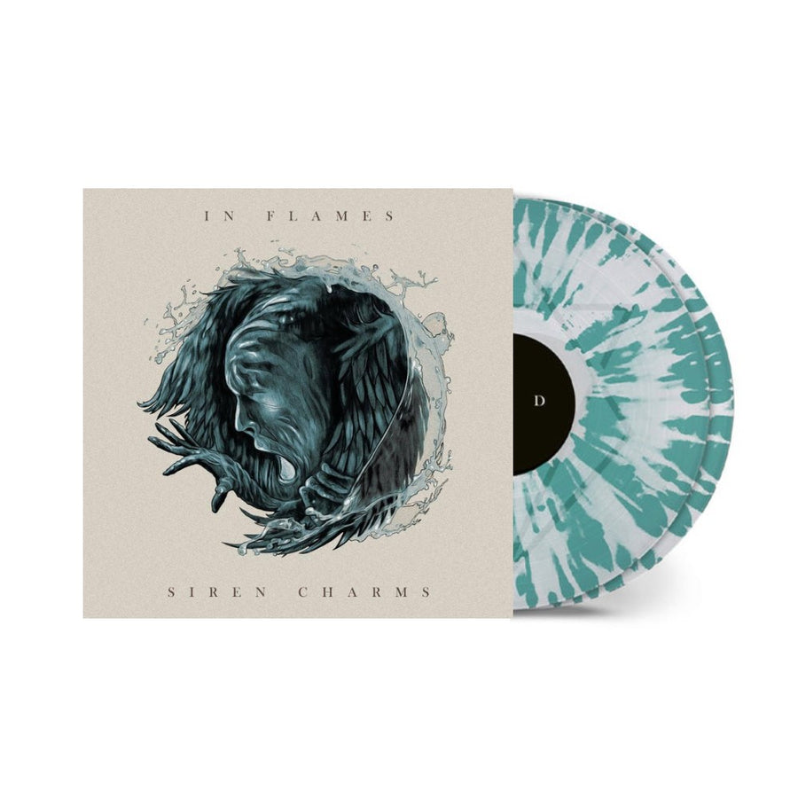 In Flames - Siren Charms (10th Anniversary) Exclusive Limited Crystal Clear/Turquoise Splatter Color Vinyl 2x LP