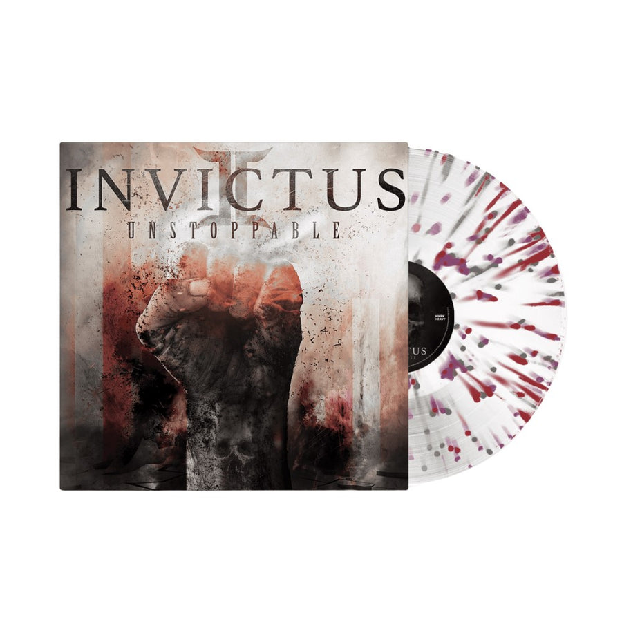 Invictus - Unstoppable Exclusive Limited White/Red/Purple/Grey Splatter Color Vinyl LP