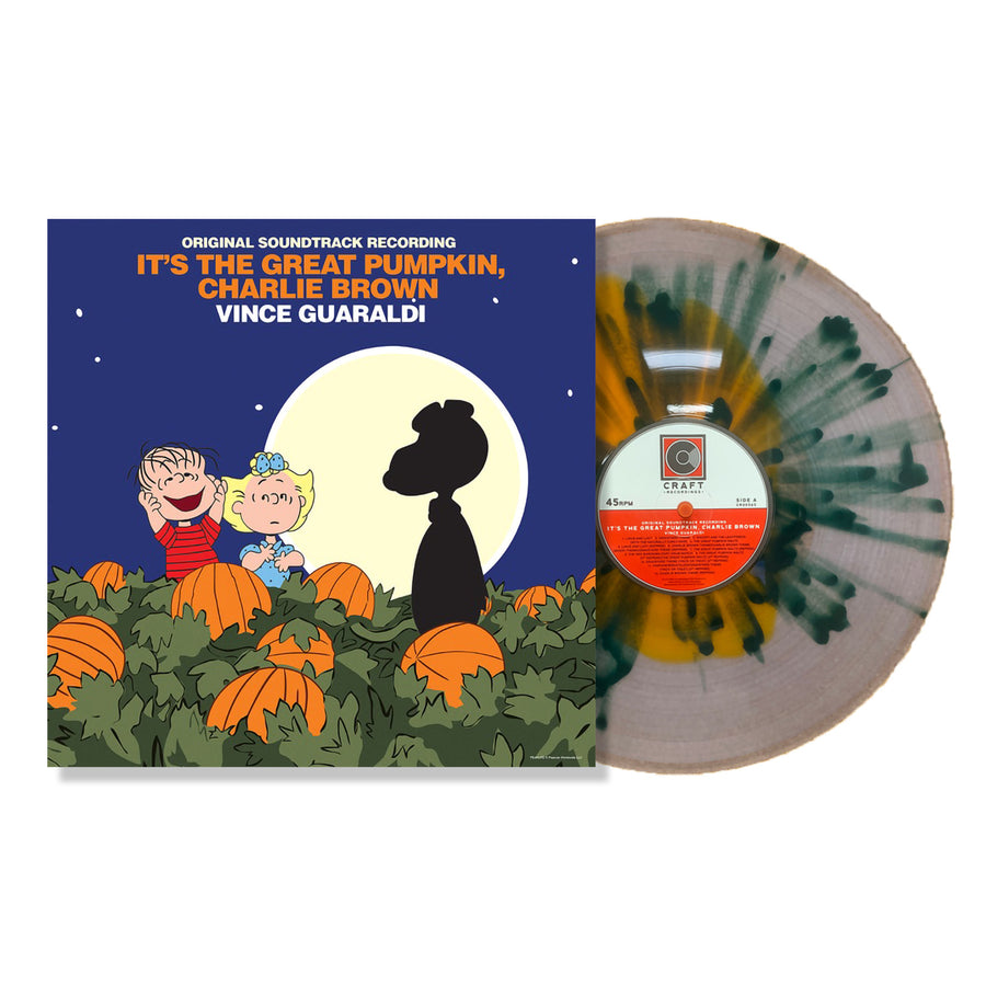 Vince Guaraldi - Its The Great Pumpkin, Charlie Brown OST Pumpkin Patch Splatter LP Vinyl Record