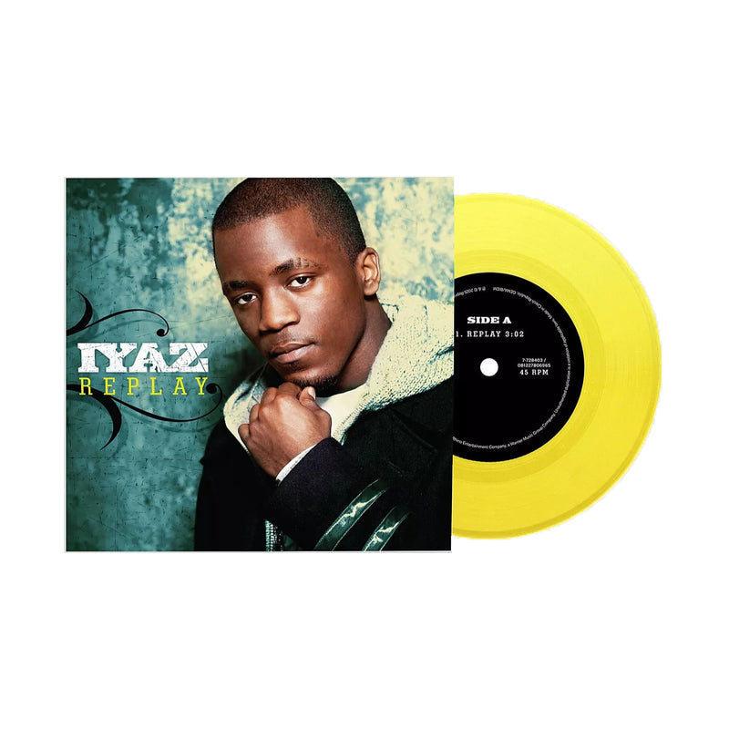 Iyaz - Replay/Solo Exclusive Yellow 7-inch Single Vinyl