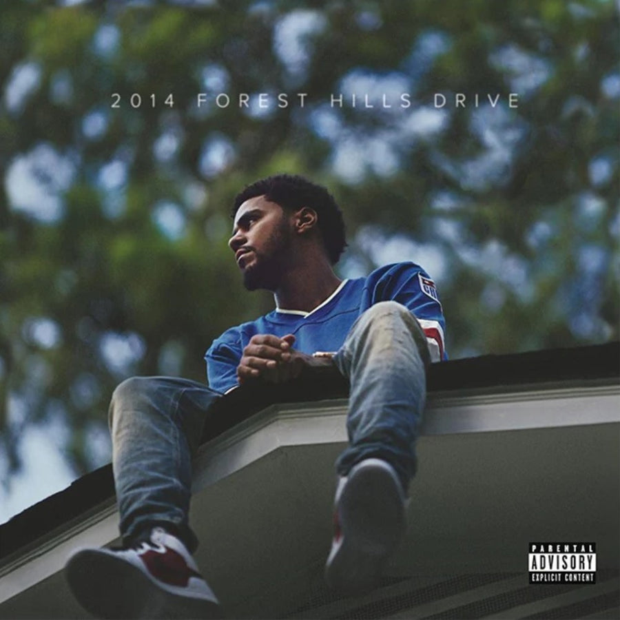 J. Cole - 2014 Forest Hills Drive 10 Year Anniversary Exclusive Limited Red Color Vinyl LP