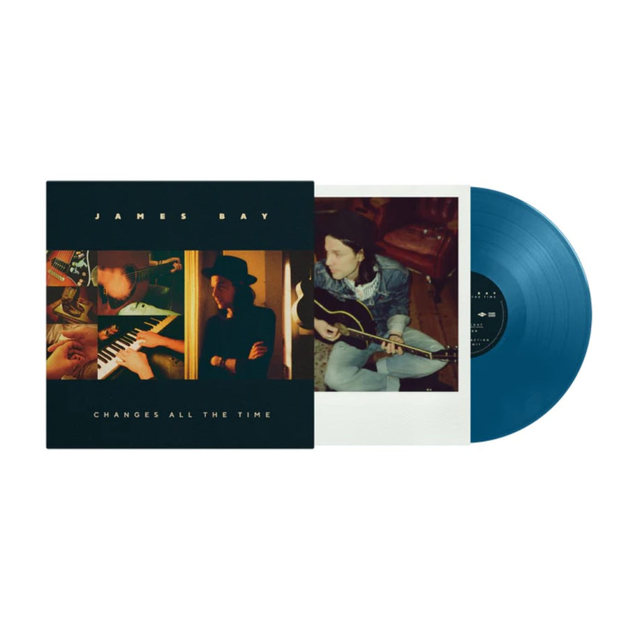 James Bay - Changes All The Time Exclusive Limited Blue Color Vinyl LP + Signed Art Card