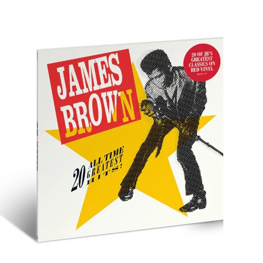 James Brown - 20 All Time Greatest Hits Exclusive Limited Red Color Vinyl 2x LP