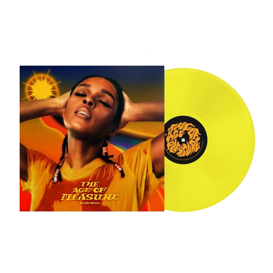 Janelle Monae - The Age of Pleasure Exclusive Lemonade Color Vinyl LP Limited Edition #1000 Copies