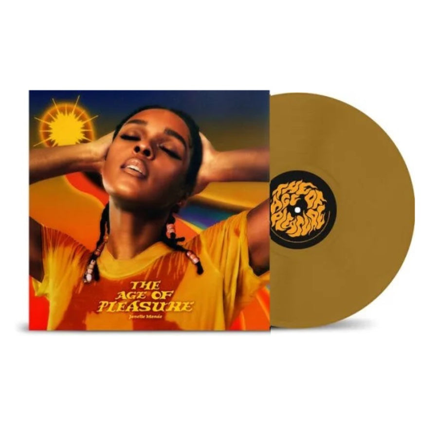 Janelle Monae - The Age of Pleasure Exclusive Limited Edition Gold Color Vinyl LP Record