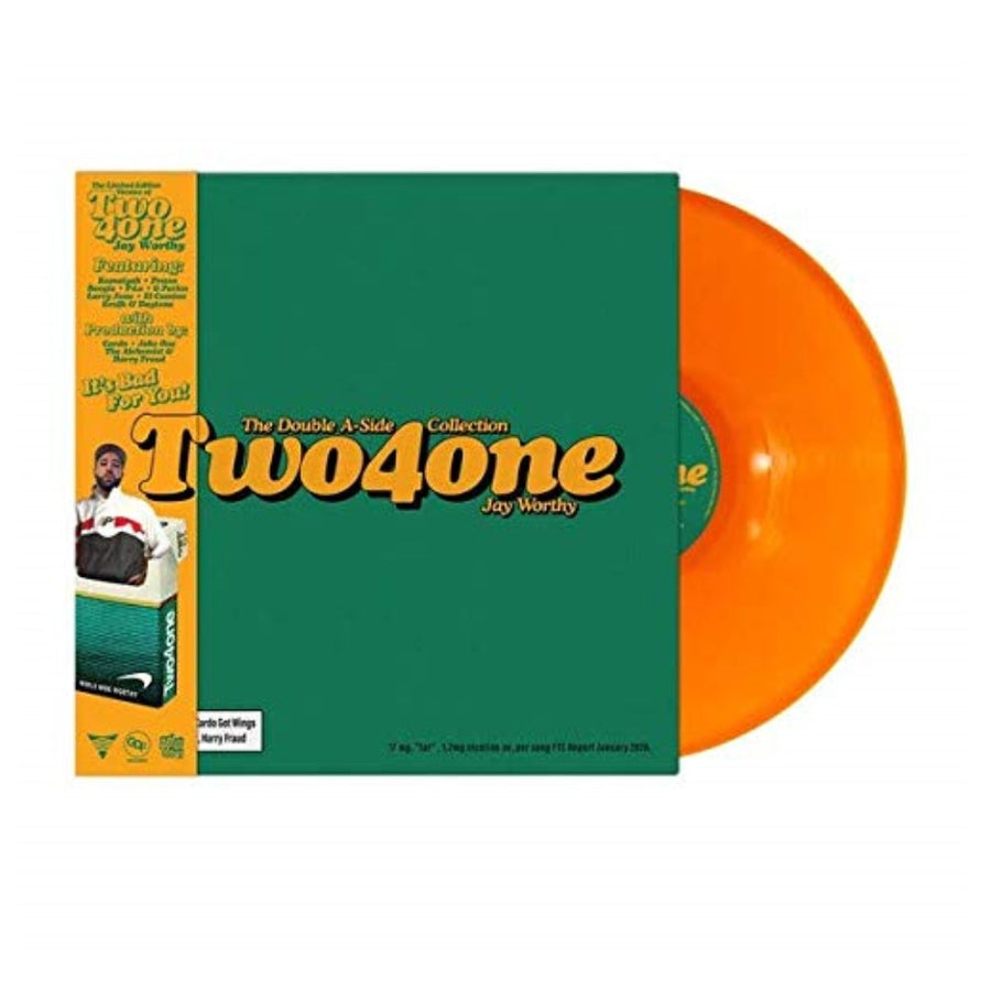 Jay Worthy - Two4one Exclusive Limited Orange Color Vinyl LP