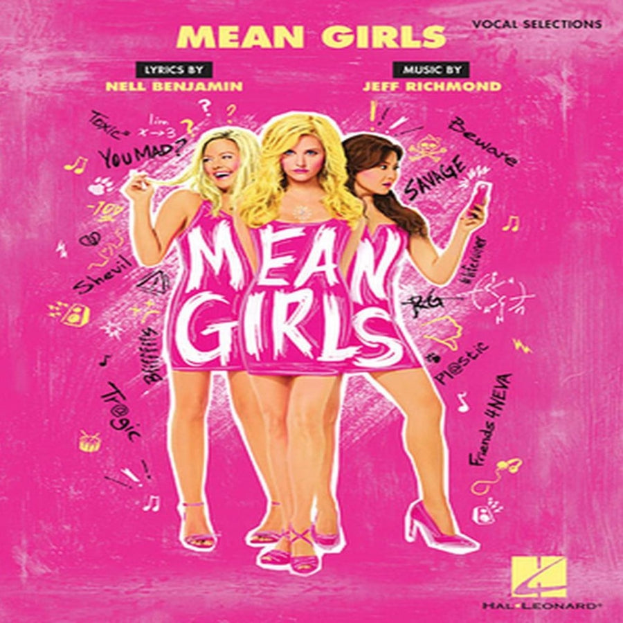 Jeff Richmond & Nell Benjamin - Mean Girls [Original Broadway Cast Recording] Exclusive Limited Pink/Black Splatter Color Vinyl LP