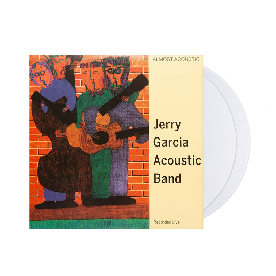 Jerry Garcia Acoustic Band - Almost Acoustic Exclusive Limited Vellum Clear Color Vinyl 2x LP