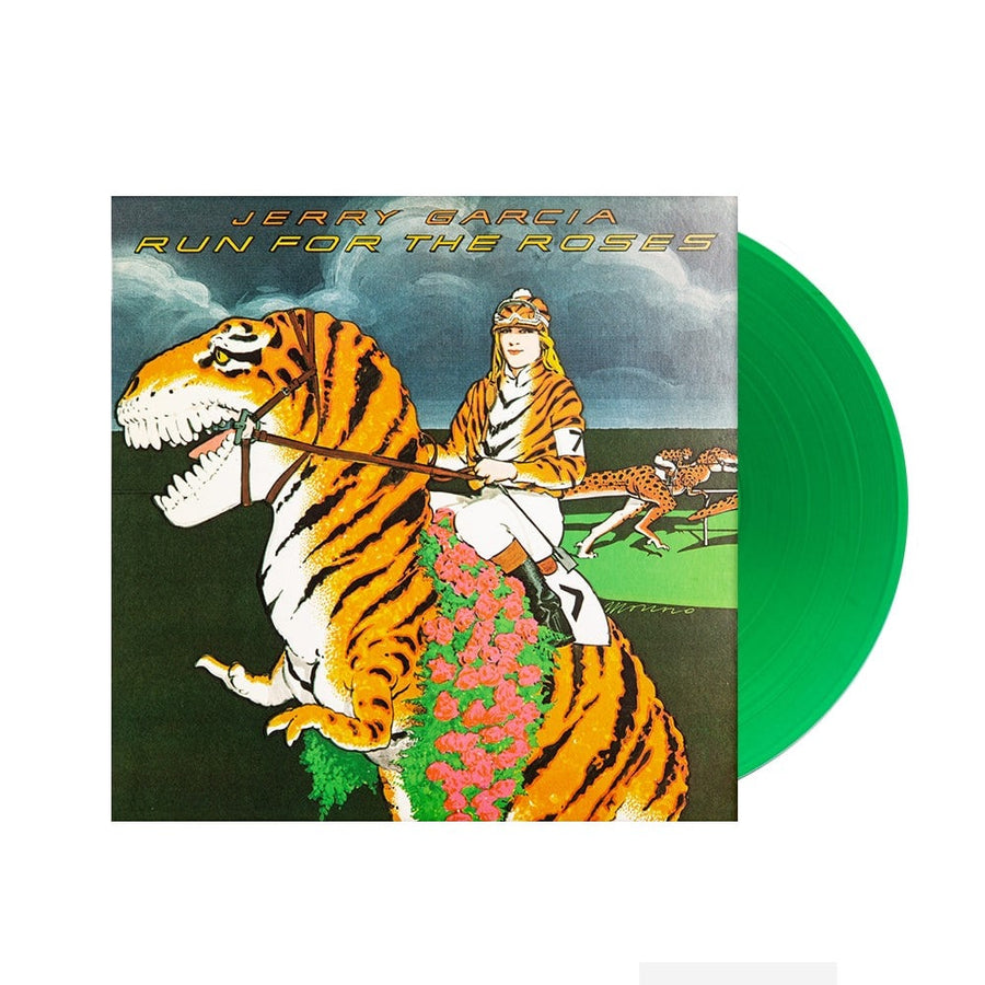 Jerry Garcia - Run For The Roses Exclusive Limited Green Color Vinyl LP