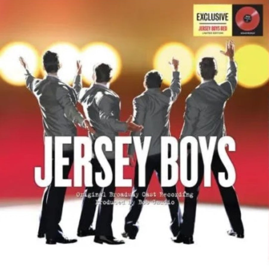 Jersey Boys Original Broadway Cast Recording Exclusive Limited Edition Red Color LP Vinyl Record